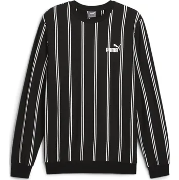 Dámská mikina PUMA PUMA SPORTS CLUB Graphic Crew Men PUMA Black L ČERNÁ