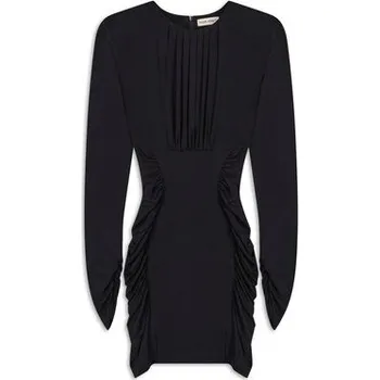 Dámské šaty MARI PRETI Koktejlové šaty Voleta Černá Slim Fit M