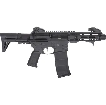 Airsoft Delta Armory airsoftová zbraň AR15 TALOS 1 PDW Bravo Eagle - černá