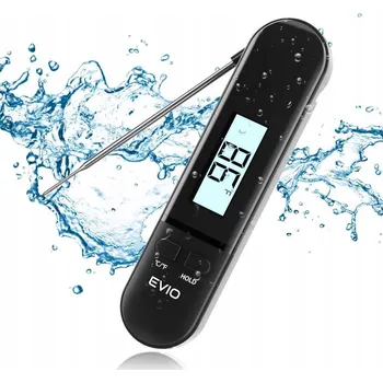 Kuchyňský teploměr Digitální teploměr na maso EVIO IPX7 Voděodolný a