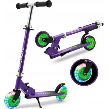 Koloběžka Y-RAIN Dětská koloběžka se 3 nastavitelnými výškami a LED kolečky