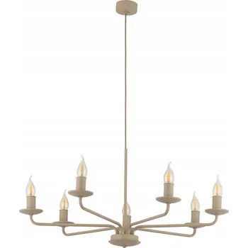 Klasický lustr svícen se 7 rameny na závit E14 TK Lighting