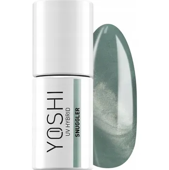 Přípravek na nehty Yoshi Hybrid 928 Snuggler Cat Eye 6 ml hybridní lak na nehty
