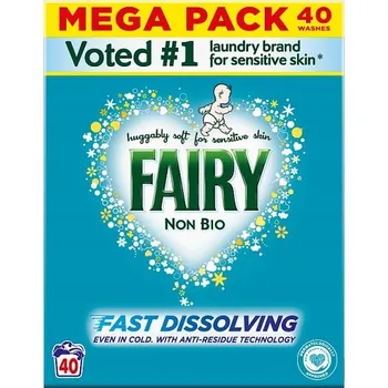 Prací prostředek Prací prášek Fairy Non Bio Washing Powder 2.2kg, 40 praní