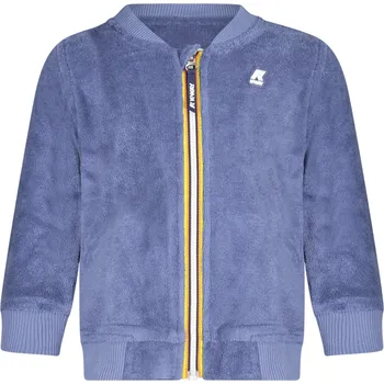 Dívčí mikina Dětská mikina K-WAY na zip modrá K-Way světle modrá 3360300