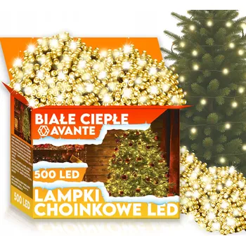 Vánoční dekorace Vánoční osvětlení na stromeček Avante pro vnitřní i venkovní použití 34 m, 301 - 500 světýlek