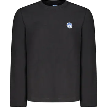 Pánské tričko NORTH SAILS KIDS' LONG-SLEEVED T-SHIRT, BLACK North Sails černá 3473873