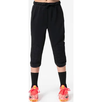 KIPSTA Dětské brankářské 3/4 kalhoty F100 černé 12 LET ČERNÁ