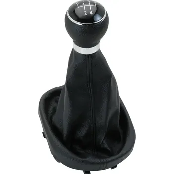 Hlavice řadící páky s manžetou a rámečkem VOLKSWAGEN TOURAN (1T) 5 rychlostí | NTY | GZB-VW-013