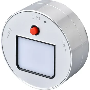 Elektrická zásuvka VIKING Zásuvkový modul A10S, stříbrná/LED světlo 3W/230V,16A,50Hz VA10S