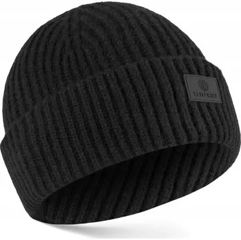 Čepice Betlewski zimní čepice beanie černá, univerzální velikost