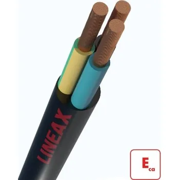 elektrický kabel Pružný gumový kabel LINEAX H07RN-F 3G1,5mm2 - 1 metr