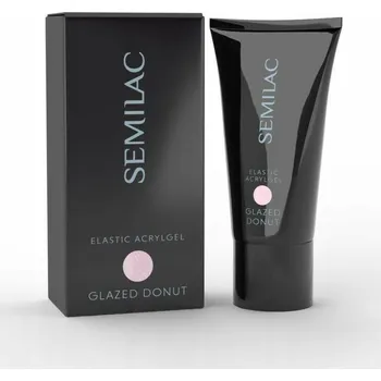 Lak na nehty SEMILAC AKRYLOŽEL NA NEHTY STAVEBNÍ GEL GLAZED DONUT 30g