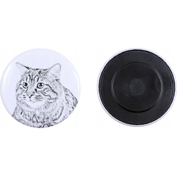 Obraz Kurilský bobtail dlouhosrstý - kolekce jedinečných magnetů, vlastní fotografie