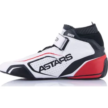 Moto obuv ALPINESTARS Topánky Alpinestars Tech 1-T V3 white, black and red 42,5