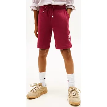 Chlapecké kraťasy Dětské kraťasy Tommy Hilfiger vínová barva, nastavitelný pas, KB0KB10023 KB0KB10023.104.122.PPY2 93X, vel. 104