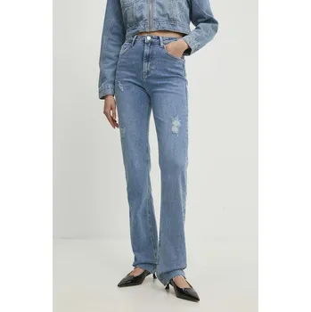 Dámské džíny Džíny Answear.LAB dámské, high waist rd2102.fh modrá 55X, vel. S