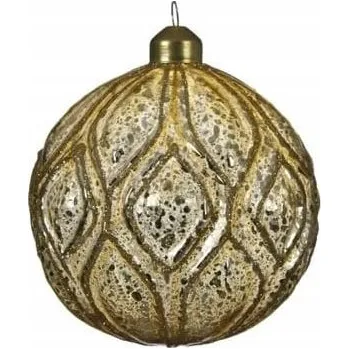 Vánoční dekorace Hladká Vánoční Koule vánoční koule 10 cm 1 ks