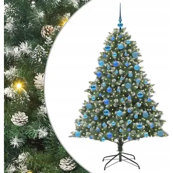 Vánoční stromek Umělý vánoční stromeček VidaXL 161 - 180 cm