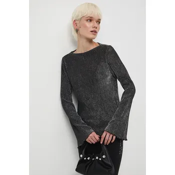 Tričko s dlouhým rukávem Medicine dámské, stříbrná barva RW25-BUDA04 SLX, vel. M