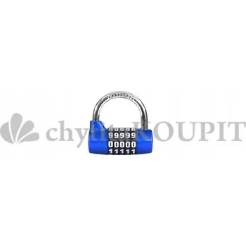 Visací zámek Visací zámek číselný, cylindrický Manutan