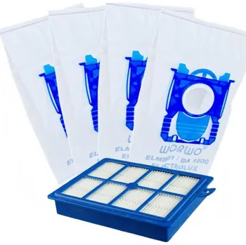 Sáček do vysavače Omývatelný HEPA filtr a sáčky pro ELECTROLUX Pure D8 PD82-4MG 4+1 ks