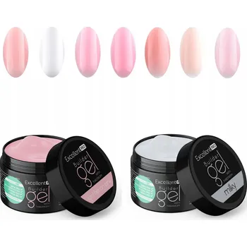 Lak na nehty 2x Jednofázový Gel na nehty BARVY NA VÝBĚR Thixotropy EXCELLENT PRO 50g 2 ks