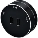 VIKING Zásuvkový modul A50B, černá/výstupy - 1xUSB-A/výkon až 2500W/230V,16A,50Hz VA50B