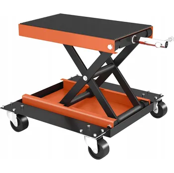 zvedák HOMCOM Hever pro motocykly, nosnost 500 kg, nastavitelný