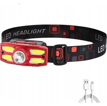 Čelovka Čelovka XPE+COB, lehká, nabíjecí, HX-209