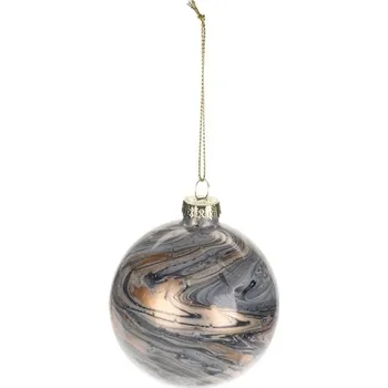 Vánoční dekorace Zdobená Vánoční Koule vánoční koule 8 cm, 1 ks