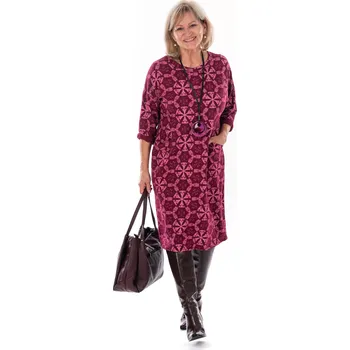 Dámské šaty Dámské šaty SUZZIE 40 Růžovofialová