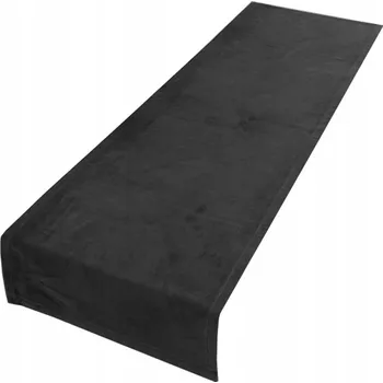 ubrus Velurový běhoun na stůl Ateks Imperial 40x140 cm světle šedý