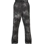 Batikované černé pánské tepláky Urban Classics Tye Dyed Sweatpants XXL