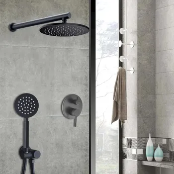 Sprchový set Sprchová souprava, Skrytá, termostatická, 25cm dešťová i ruční sprcha
