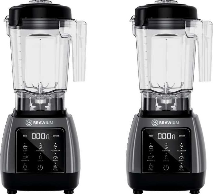 1+1 Profesionální vysokootáčkový mixér BRAWIUM C702 | Smoothie, led, ořechová másla