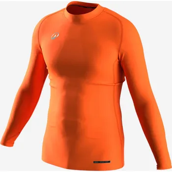 KIPSTA Spodní termo triko s dlouhým rukávem Keepdry Club Light pro dospělé XS ORANŽOVÁ