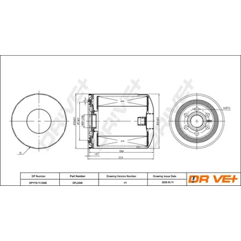 Olejový filtr Olejový filtr DRIVE+ DP1110.11.0306
