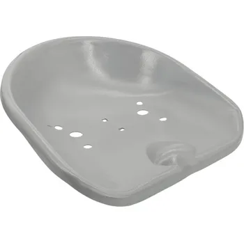 Sedadlo Anatomické plechové sedadlo určené pro starší modely traktorů s výškou opěradla 20 cm