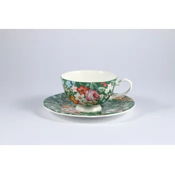 Porcelánový čajový Šálek s podšálkem 185ml K3