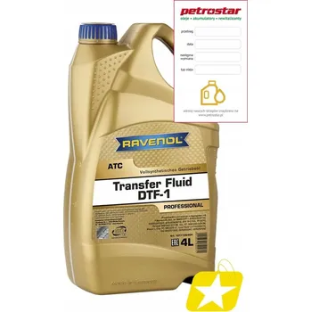 Převodový olej RAVENOL TRANSFER FLUID DTF-1 4L - Olej do převodovky