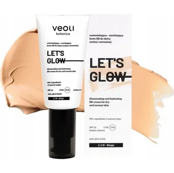 Veoli Botanica BB krém LET'S GLOW SPF 20 30ml 2.5 N Beige