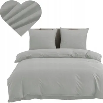 Povlečení SADA POVLEČENÍ 160X200 BAVLNĚNÝ SATÉN + PROSTĚRADLO + 2X POVLEČENÍ NA POLŠTÁŘ