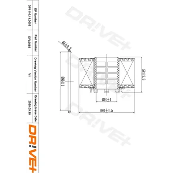 Olejový filtr Olejový filtr DRIVE+ DP1110.11.0055