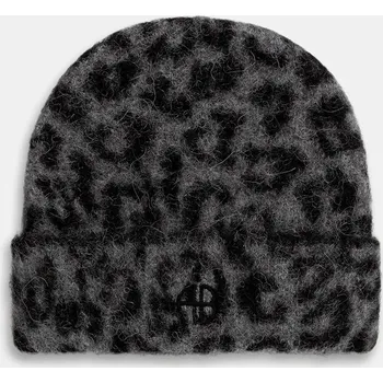 Čepice Čepice s příměsí vlny Anine Bing elia šedá barva, A.12.11732, ONE SIZE, 90X