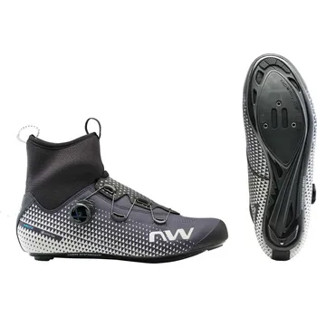 Pánské tenisky NORTHWAVE Tretry na silniční cyklistiku Celsius R Arctic GTX 47 ČERNÁ