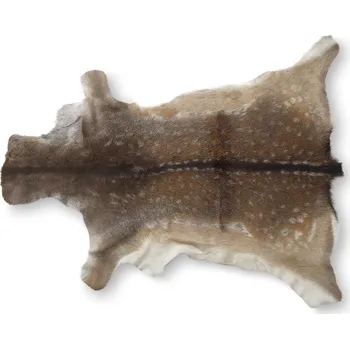 Dekorativní polštářek Wooline Dekorativní kožešina daněk, 100 x 60 cm