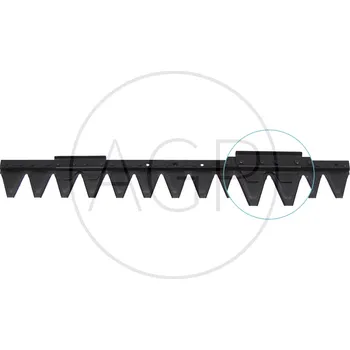 Pracovní nůž Nůž žací lišty ESM o délce nože 710 mm s počtem 14 čepelí