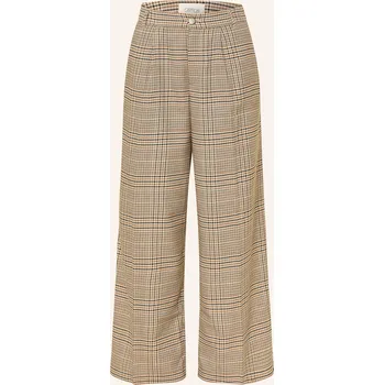 Dámské kalhoty Cartoon Dámské Kalhoty Marlene, béžová / koňaková / černá, 42