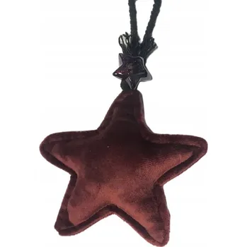 Vánoční dekorace Vánoční ozdoba na stromeček, sametová, dekorativní, 13 cm